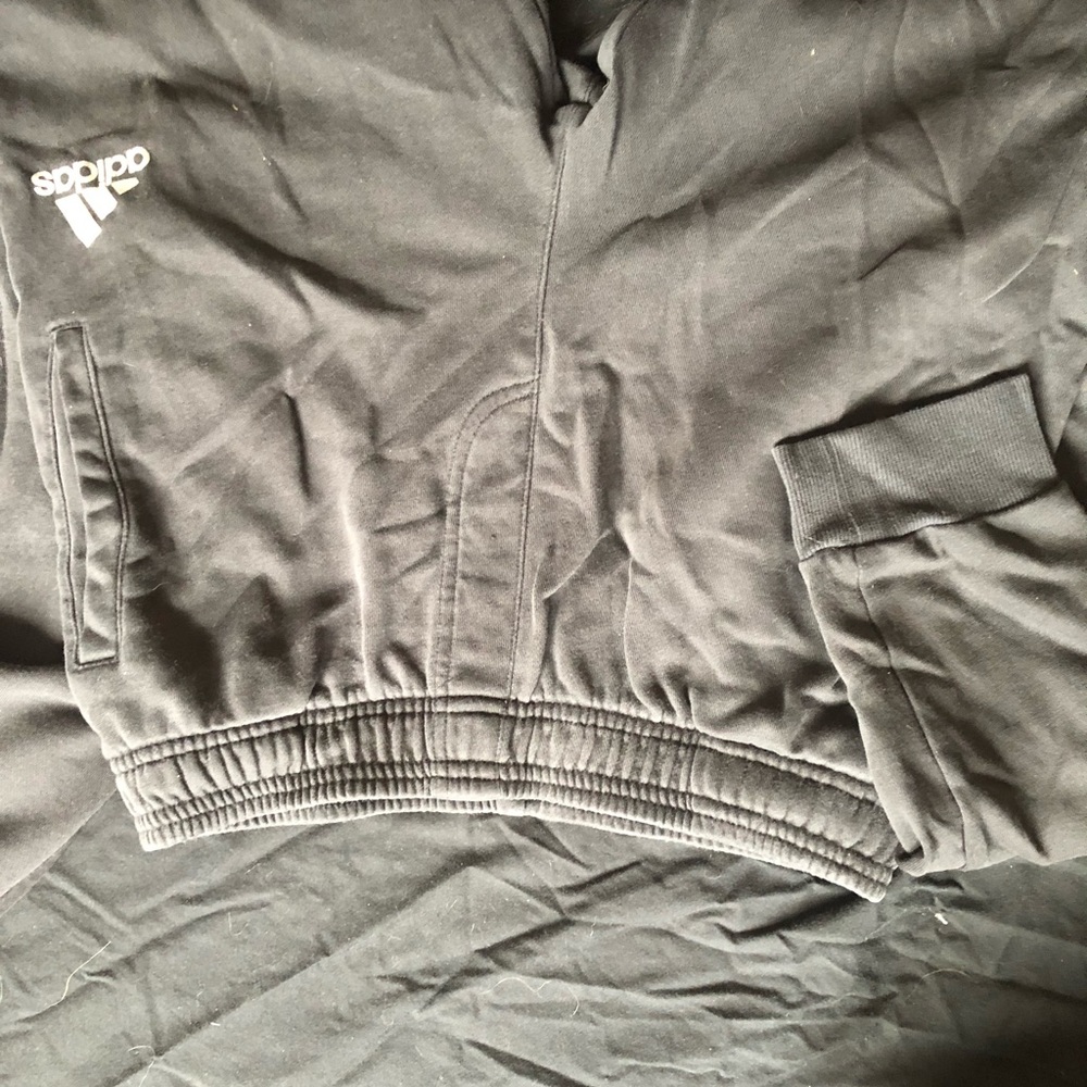 Adidas boy joggers.  Slightly worn.